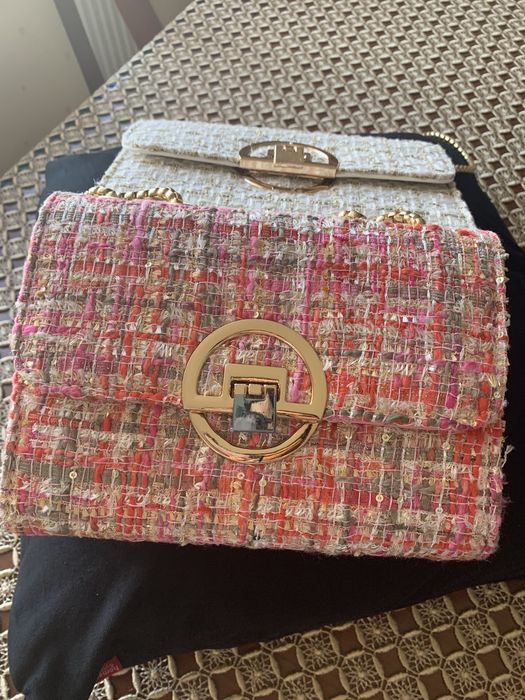 Torebka, torba na łańcuszku. Retro . Na ramię lub do ręku