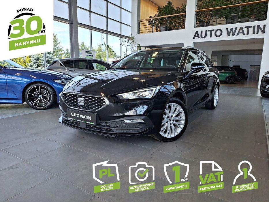 Seat Leon Polski Salon 1 Właściciel Xcelence Podgrzewana kierownica Bezwypadkowy