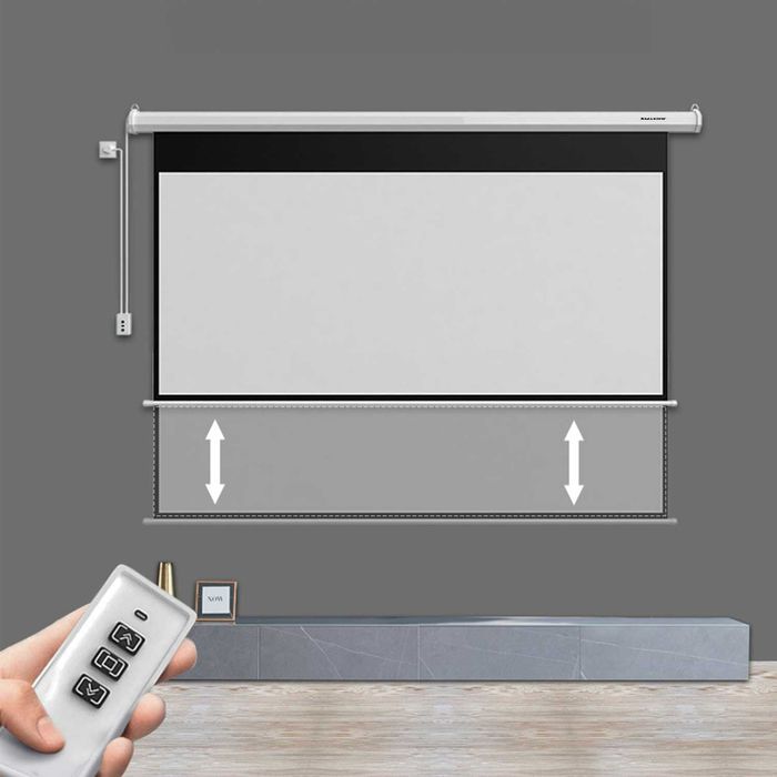 Підвісний екран для проектора електричний 16:9 100". Подвесной экран