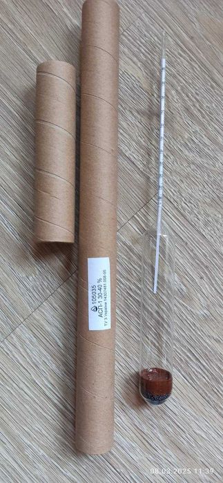 Ареометр для спирта , спиртометр Эталонный ,  АСП-1