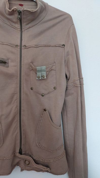 Casaco castanho claro