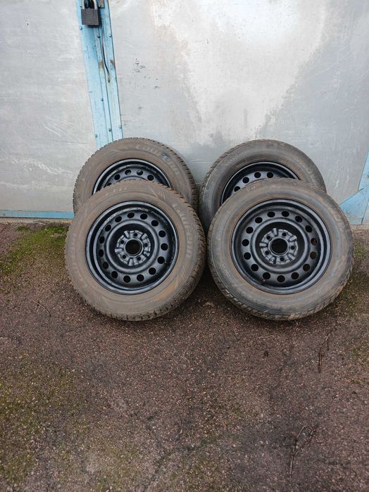 Діски стальні R15 з зимнею резиною 195/65