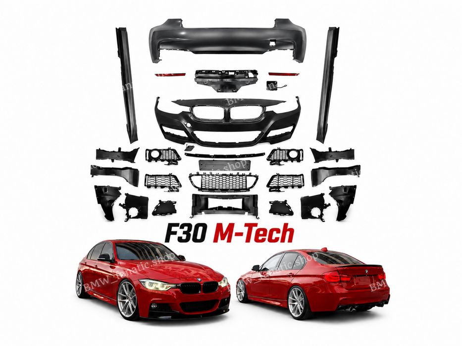 М Обвіс (обвес) M-Tech (Мтех) BMW (бмв) f30 Ф30, M пакет (Мпак)