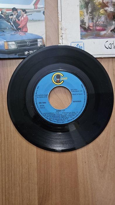 Vários Mini Discos Vinil Antigos