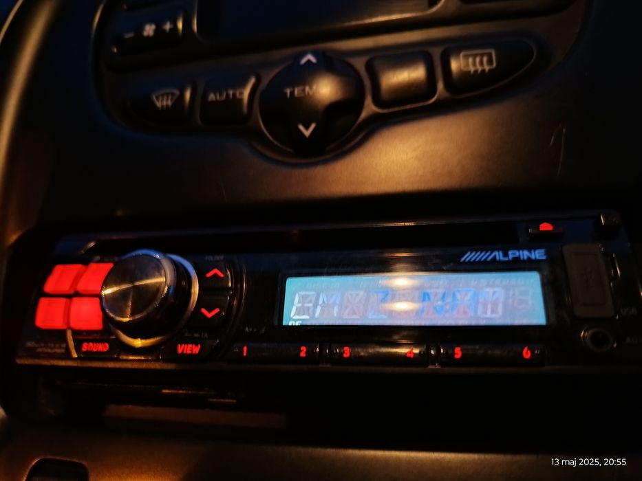 RadioCD iPod AUX USB ALPINE CDE-120 4x50W MP3 Bass Subw Bluetooth 2RCA