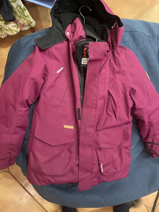 Зимовий пуховик Reima, 134. Зимові берци Adidas 40,