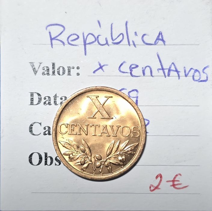 X centavos 1969 soberba