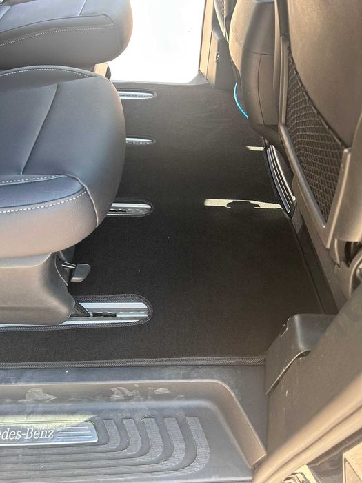 коврики в салон ворсовые/eva/екошкіра для Mercedes V-Class W447 2014+