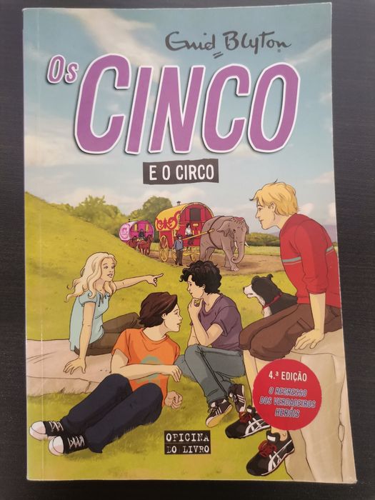 Livros juvenis, "Os Cinco", Enid Blyton