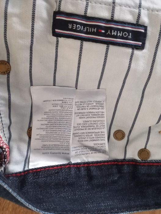 Spodnie męskie dżinsy Tommy Hilfiger rozmiar 30/34 stan bardzo dobry