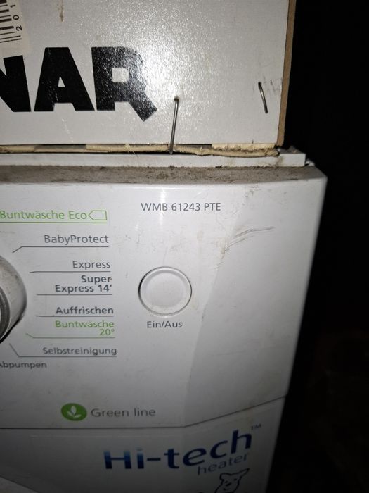 Pralka beko mod WMB 61243PTE