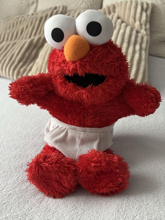 ELMO interaktywny z USA śmieje się śpiewa i mówi ulica sezamkowa