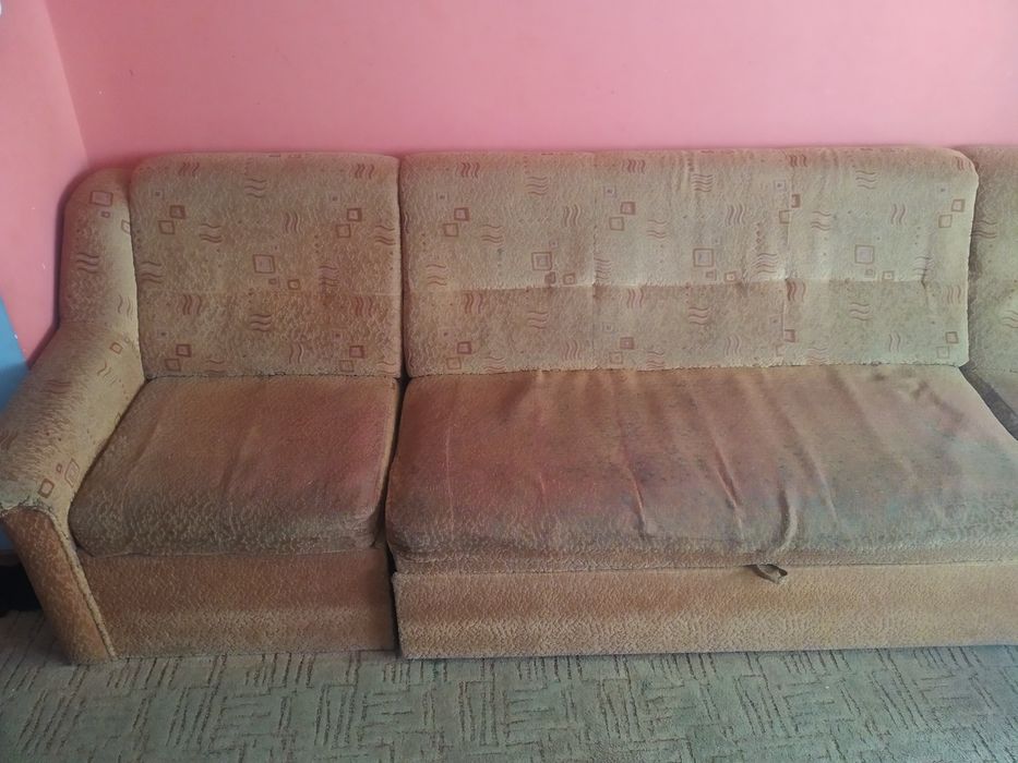 Narożnik + fotel, kanapa 2 - osobowa,  łóżko, sofa