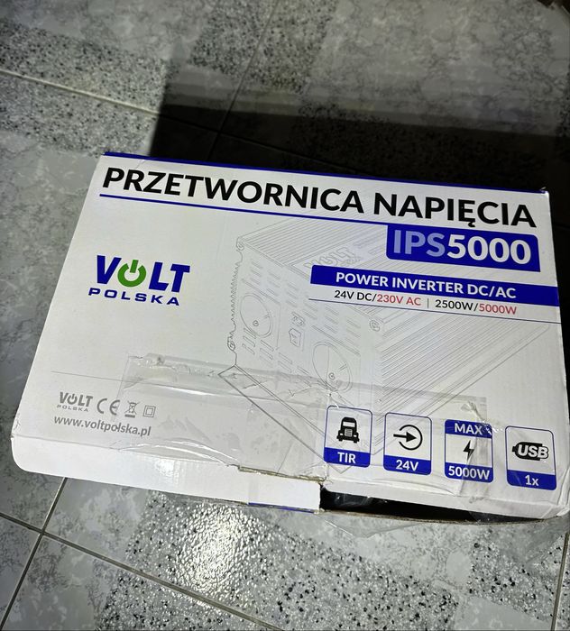 Інвертор Volt Polska 24в 5000Вт