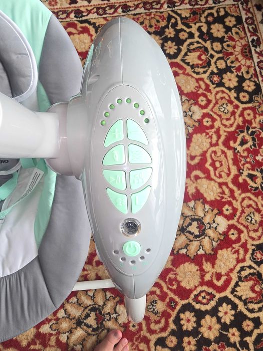 Huśtawka Elektryczna bujaczek Caretero LOOP +PILOT