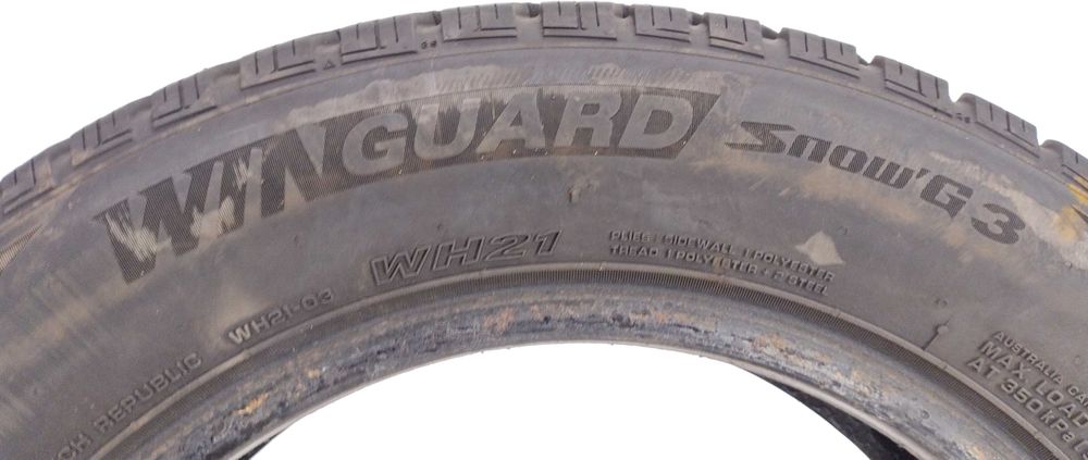 2x 165/70 R14 Nexen WH21 opony zimowe 6,5 mm / montaż kurier
