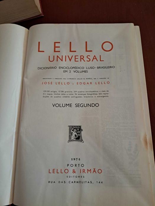 Lello Universal enciclopédia  Luso Brasileira