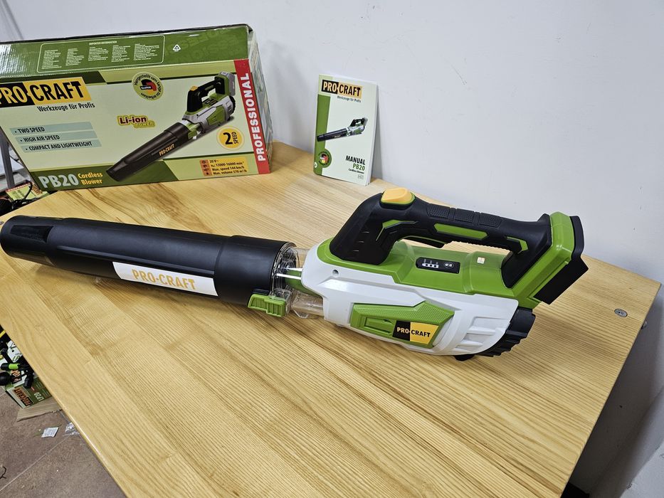 Воздуходувка Аккумуляторная дуйка ProCraft PB20 Гарантия 36мес