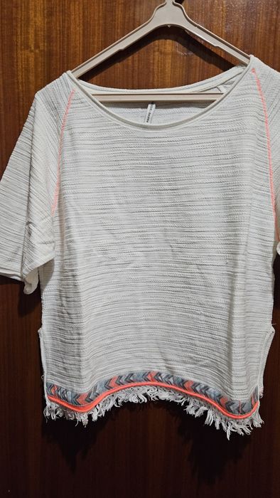 Camisola branca Bershka