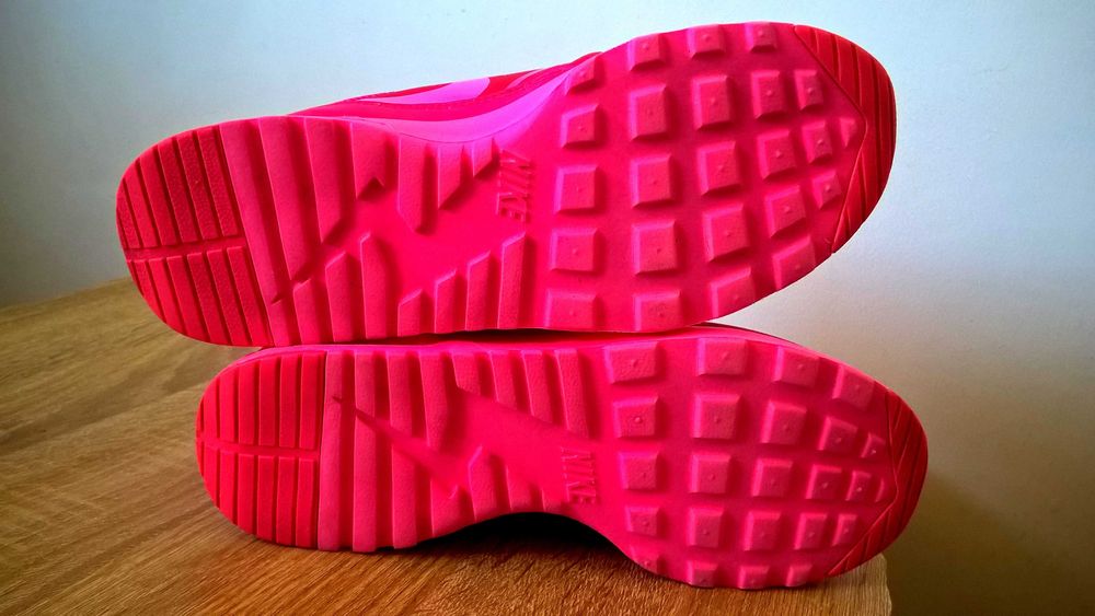 NIKE AIR MAX THEA  rożowy neon piękne jak nowe okazja