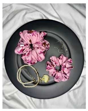 Scrunchie Handmade - Zestaw x 4