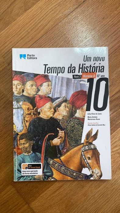 Trilogia de manuais escolares de história 10º ano + Caderno do Aluno