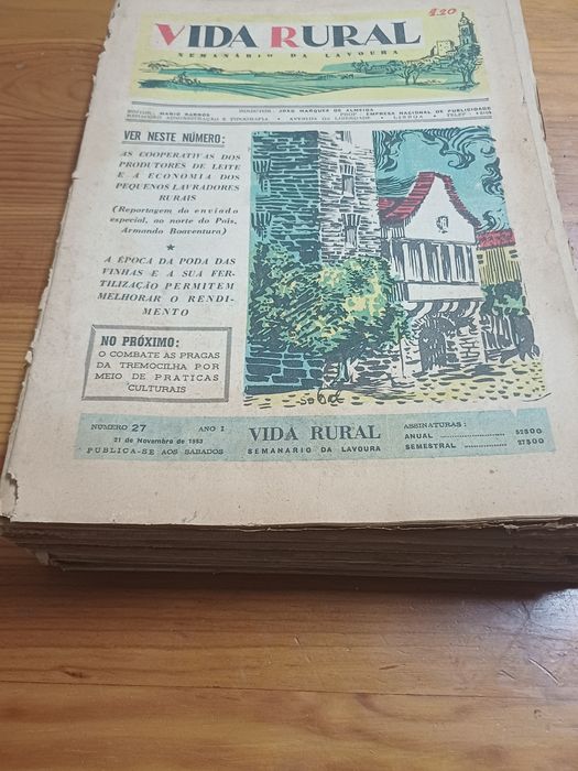 Jornais Vida Rural (anos 50)