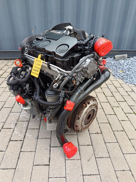 Silnik kompletny VW Passat Audi Seat Skoda 2.0TDI 140KM BMP  motor engine
