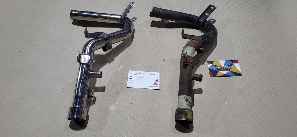 Tubo de refrigeração de água MG Rover em  aço inoxidável