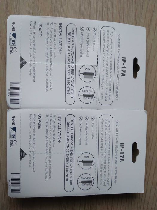 Końcówki do szczoteczek elektrycznych ORAL-B IP-17A