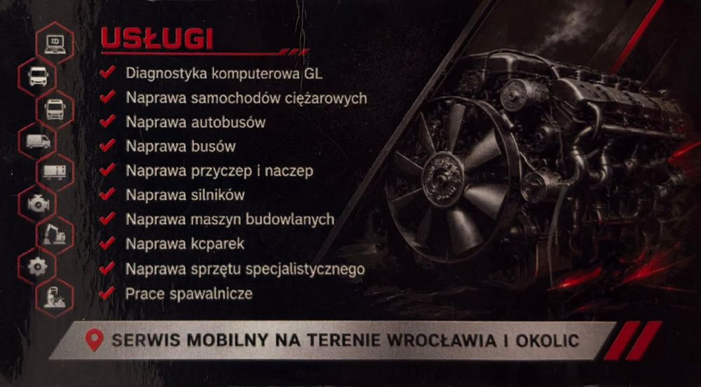 Mobilny mechanik ,diognostika GL test