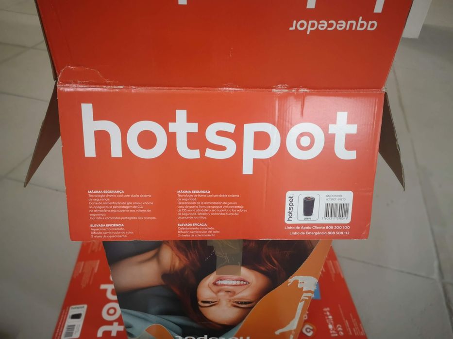 Aquecedor a Gás Hotspot + Botija