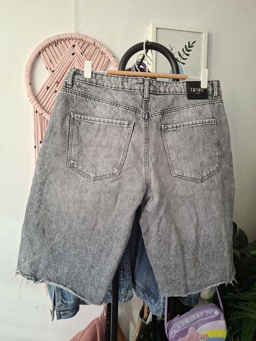 Jeansowe spodenki bermudy Amisu XL 42
