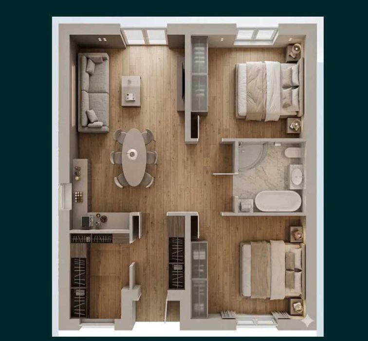 Будинок з газом, 75 кв.м. поряд з озером – pohled 6