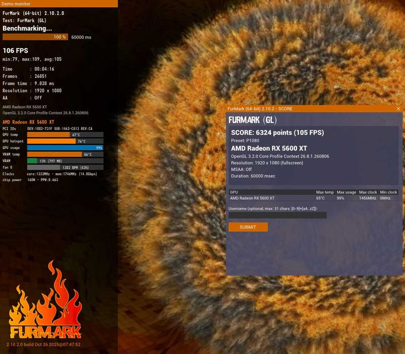 ПК Ryzen 7 3700X + RX 5600XT 16GB ОЗП