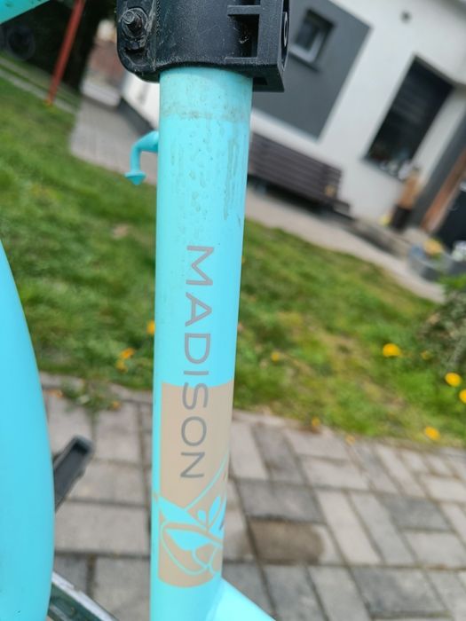 Rower miejski ---pistacja