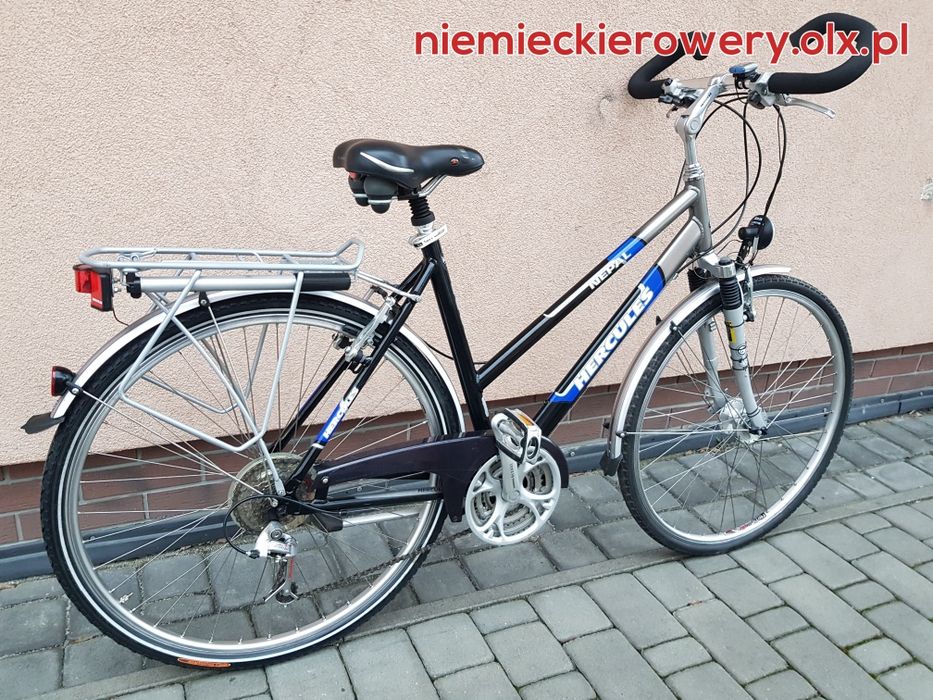 Rower damski trekkingowy HERCULES koła 28 SHIMANO NEXUS aluminium