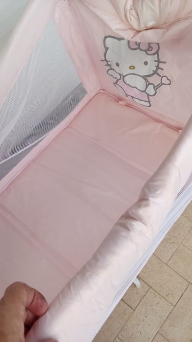 CAMA VIAGEM Portátil Bebé Hello Kitty De 8 Fotos
