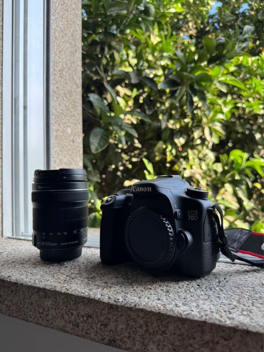 Canon Eos 70D + 18-135mm Is Stm + Oferta