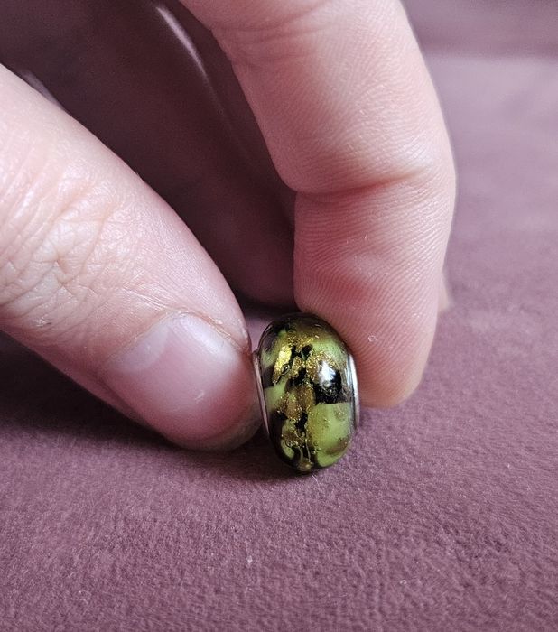 Charms/ Koralik modułowy a'la szklany