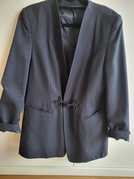 Blazer Comprido Preto - Betty Barclay