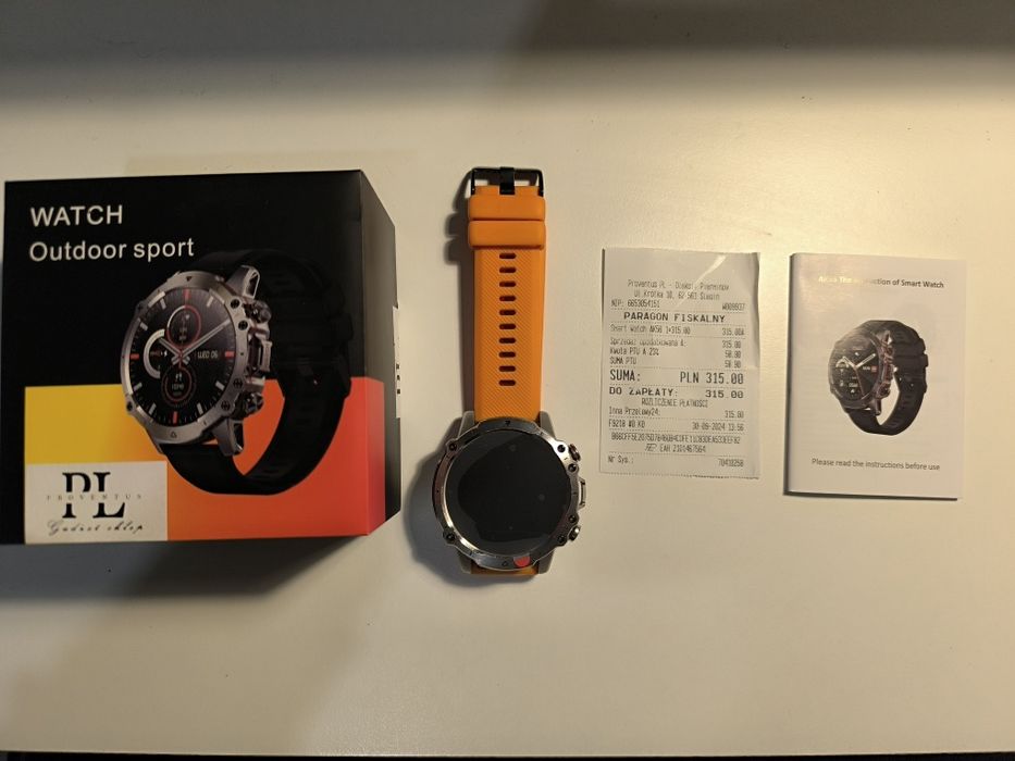 Smartwatch metalowy solidny 2 bransoletki wysyłka gratis