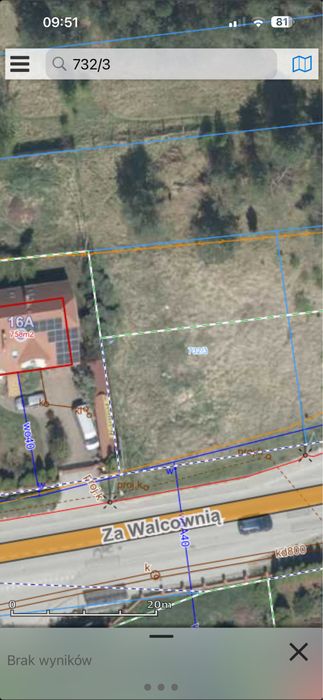 Działka Kielce Zalesie 800m 25/32m Za Walcownią