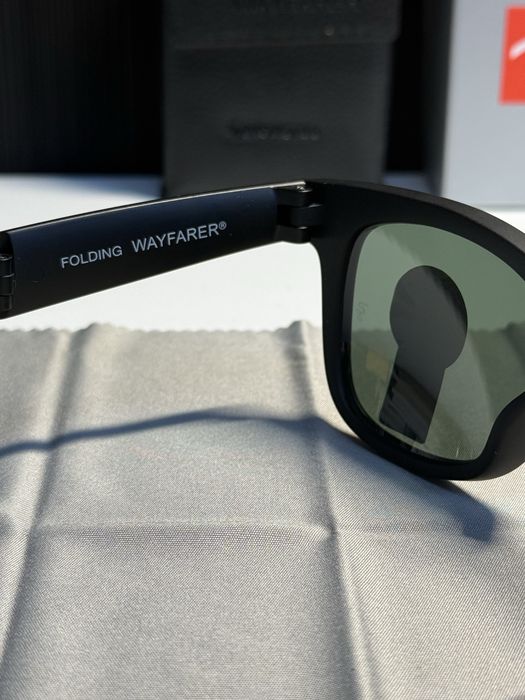 Ray-Ban Folding Wayfarer Matte Black