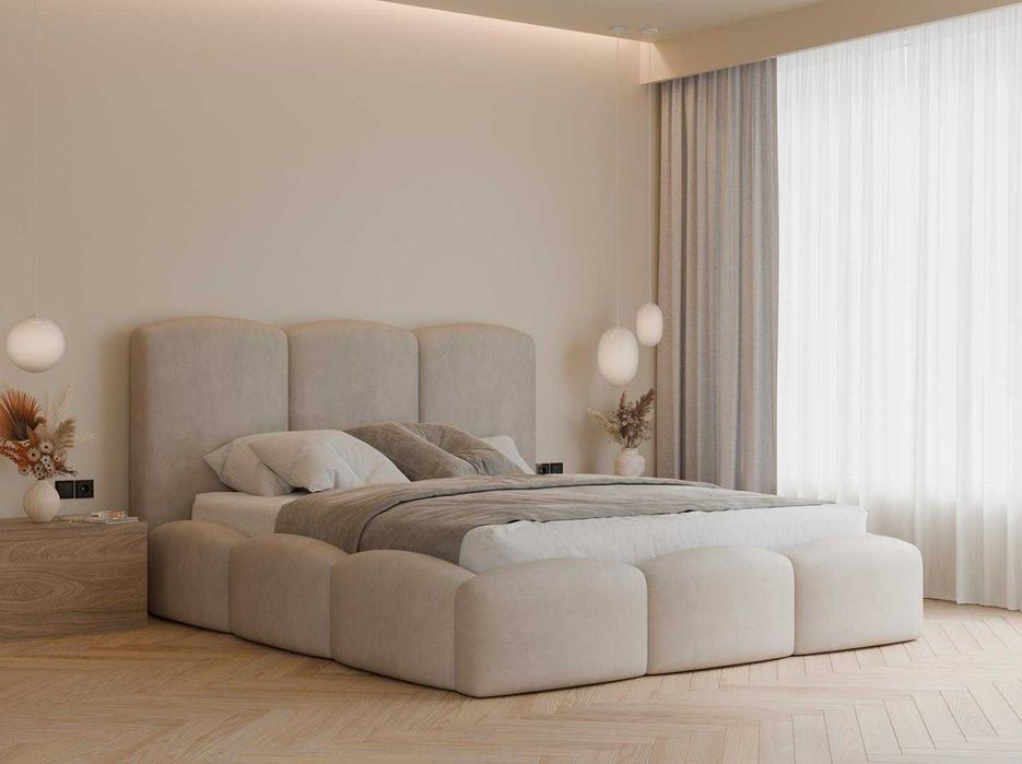 Łóżko tapicerowane MONA 120x200/140x200/160x200/180x200/200x200