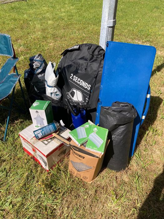 Pack  Quechua - Tenda Fresh & Black + Extras