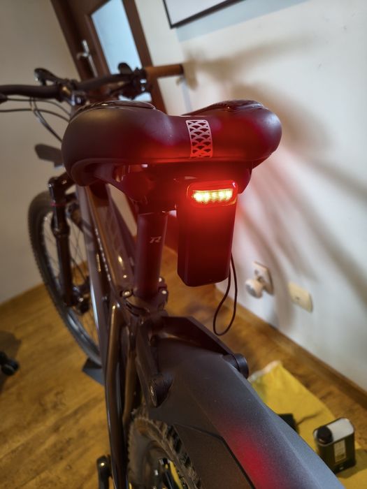 Radar rowerowy cycplus + uchwyt pod siodełko