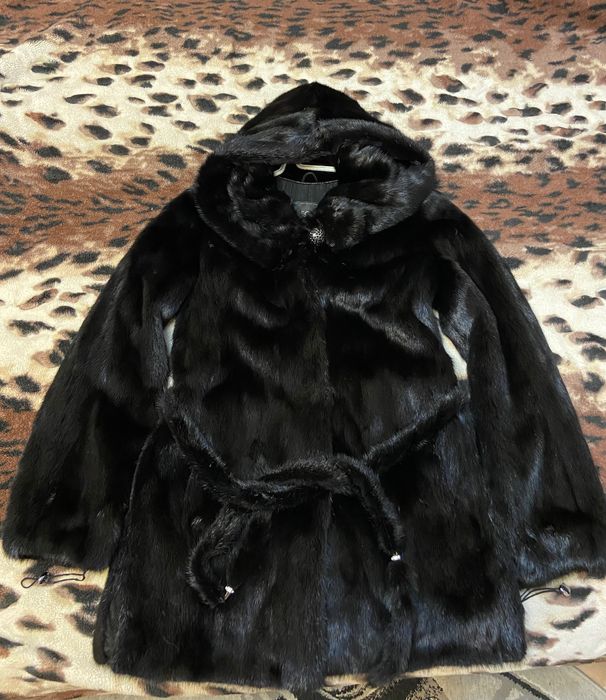 Норковая шуба из норки шуба