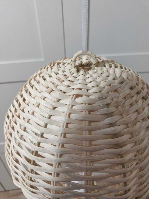 balon na powietrze z wikliny ozdoba dziecięcego pokoju