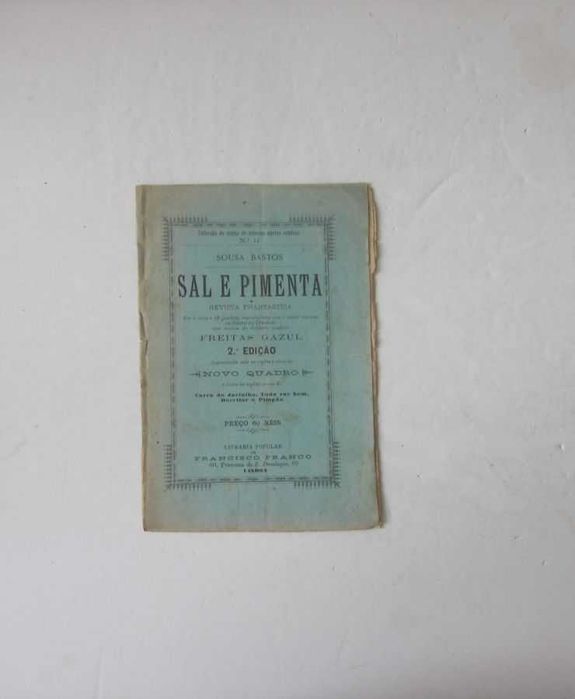 TEATRO - "Collecção de Coplas de Diversas Operas Comicas"